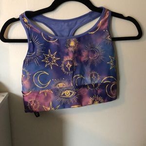 High Neck Sports Bra